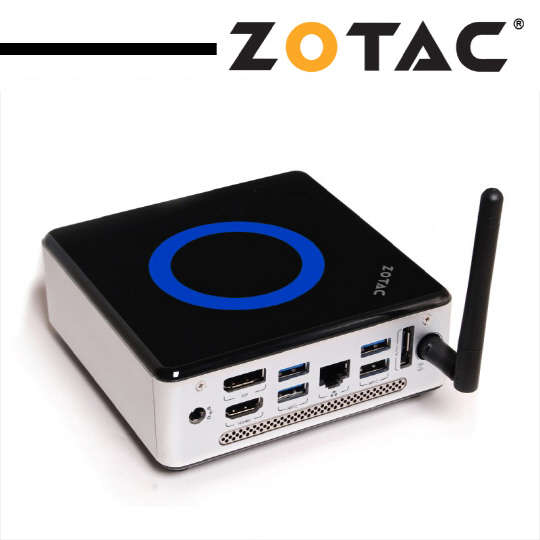 조텍코리아가 인텔 고급형 듀얼코어 CPU를 장착한 베어본 미니PC '조텍 ZBOX nano ID68'을 출시했다.   조텍코리아 제공